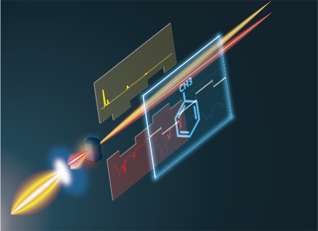 分子の振動を一網打尽に観測できる光学技術を開発